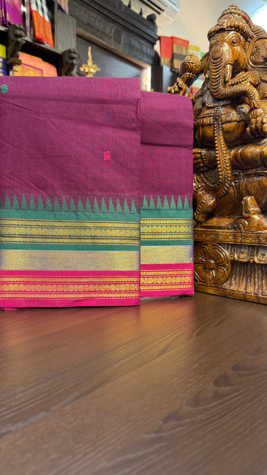 Kanchi Cotton Saree