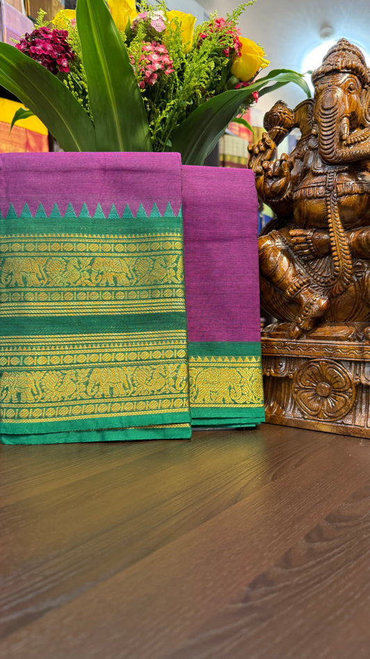 Kanchi Cotton Saree