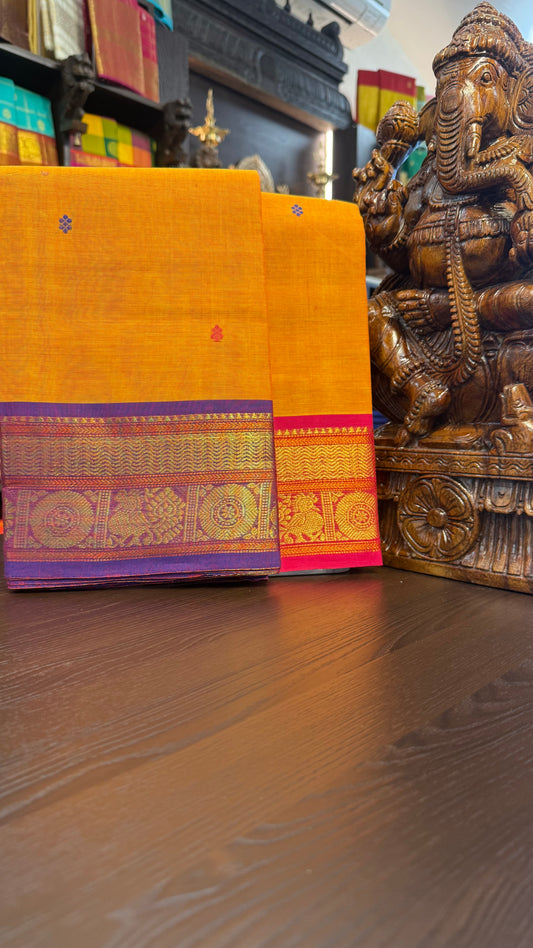 Kanchi Cotton Saree