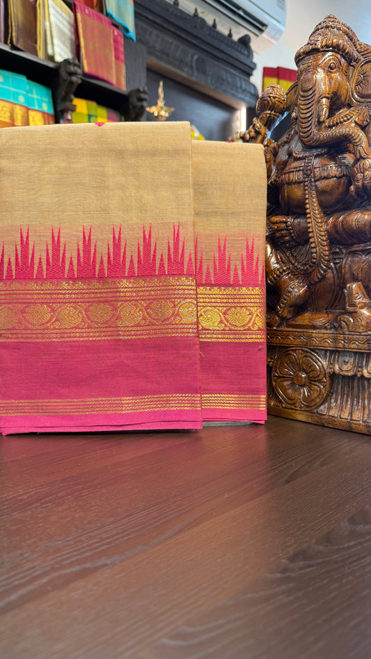 Kanchi Cotton Saree