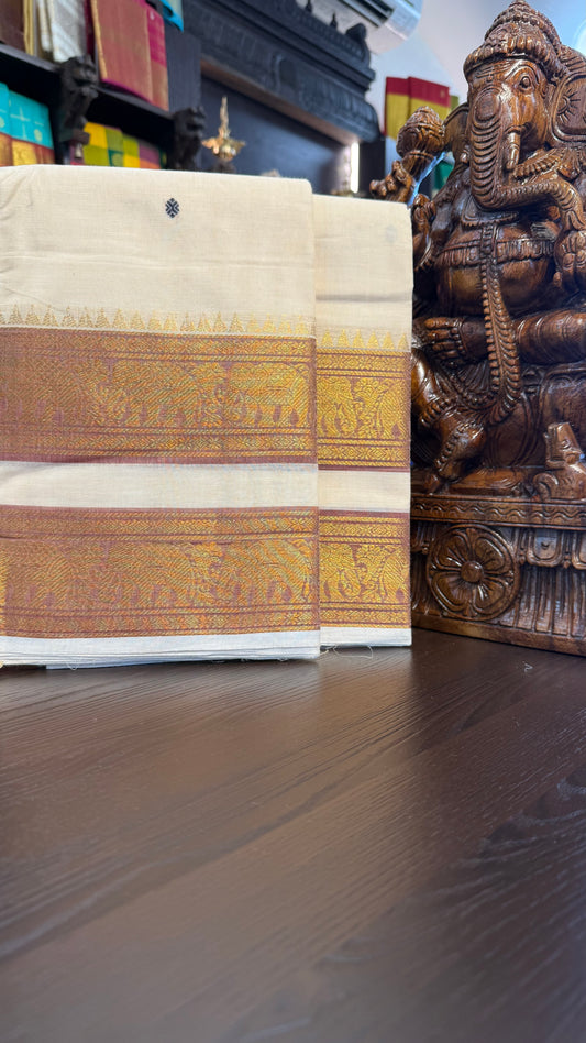 Kanchi Cotton Saree