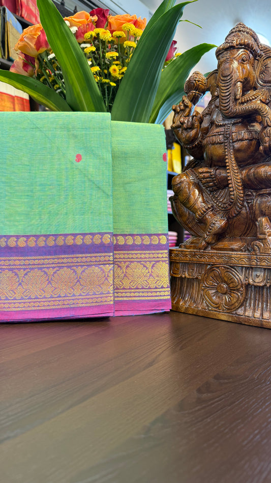 Kanchi Cotton Saree