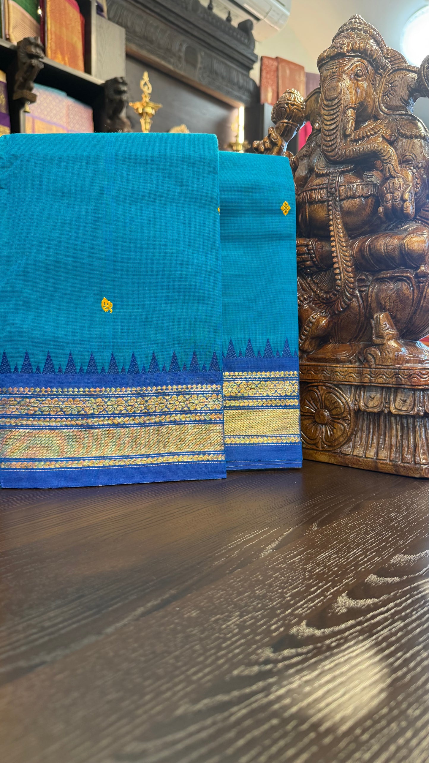 Kanchi Cotton Saree