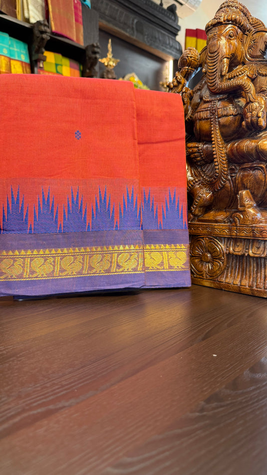Kanchi Cotton Saree