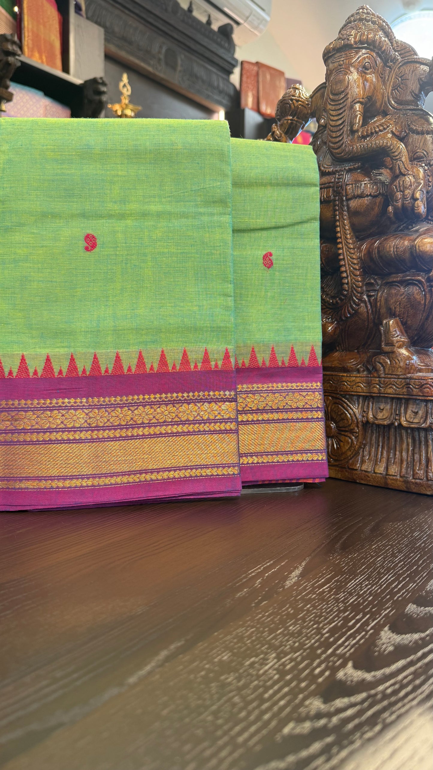 Kanchi Cotton Saree