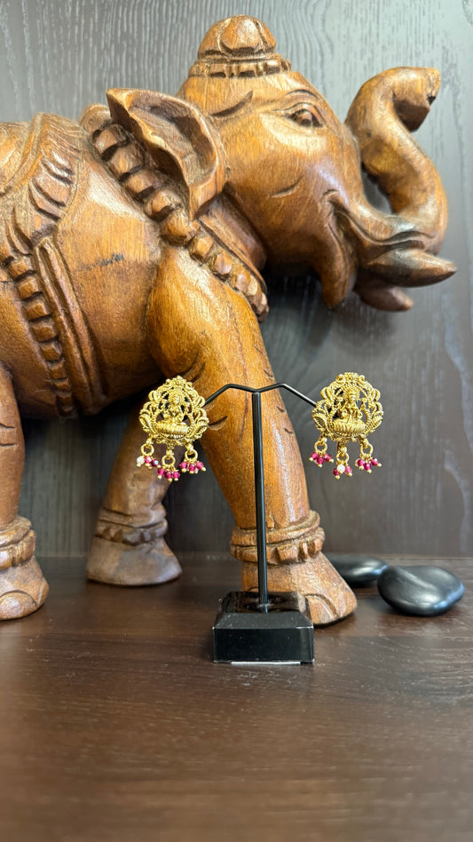Letchumi Ruby Earring