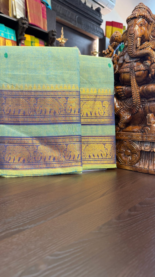 Kanchi Cotton Saree