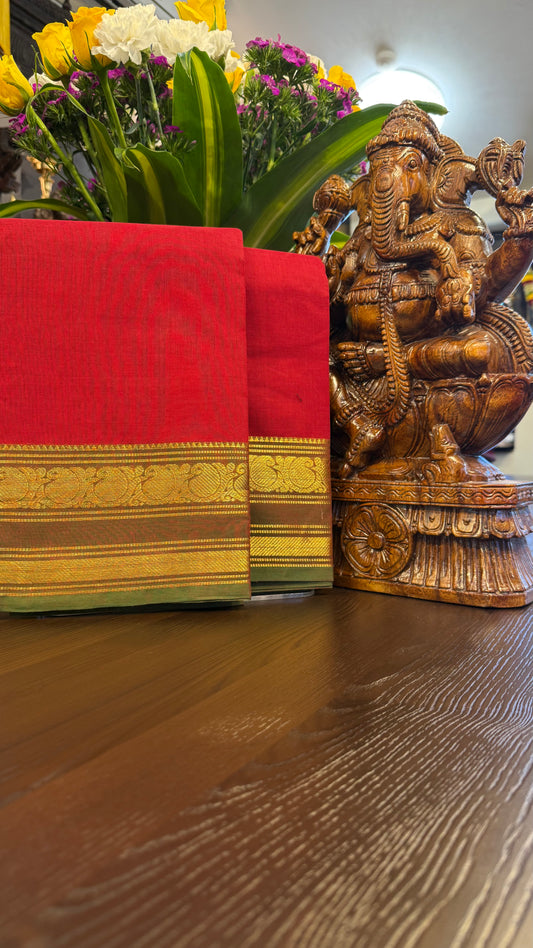 Kanchi Cotton Saree