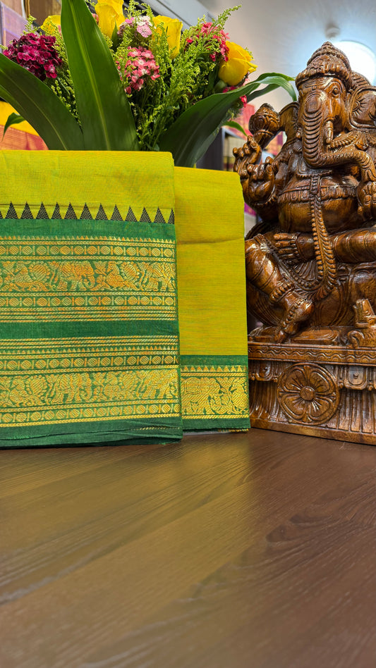 Kanchi Cotton Saree