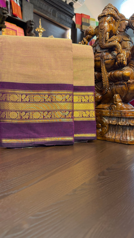 Kanchi Cotton Saree