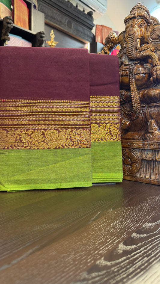 Kanchi Cotton Saree