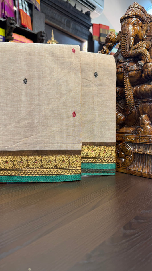 Kanchi Cotton Saree