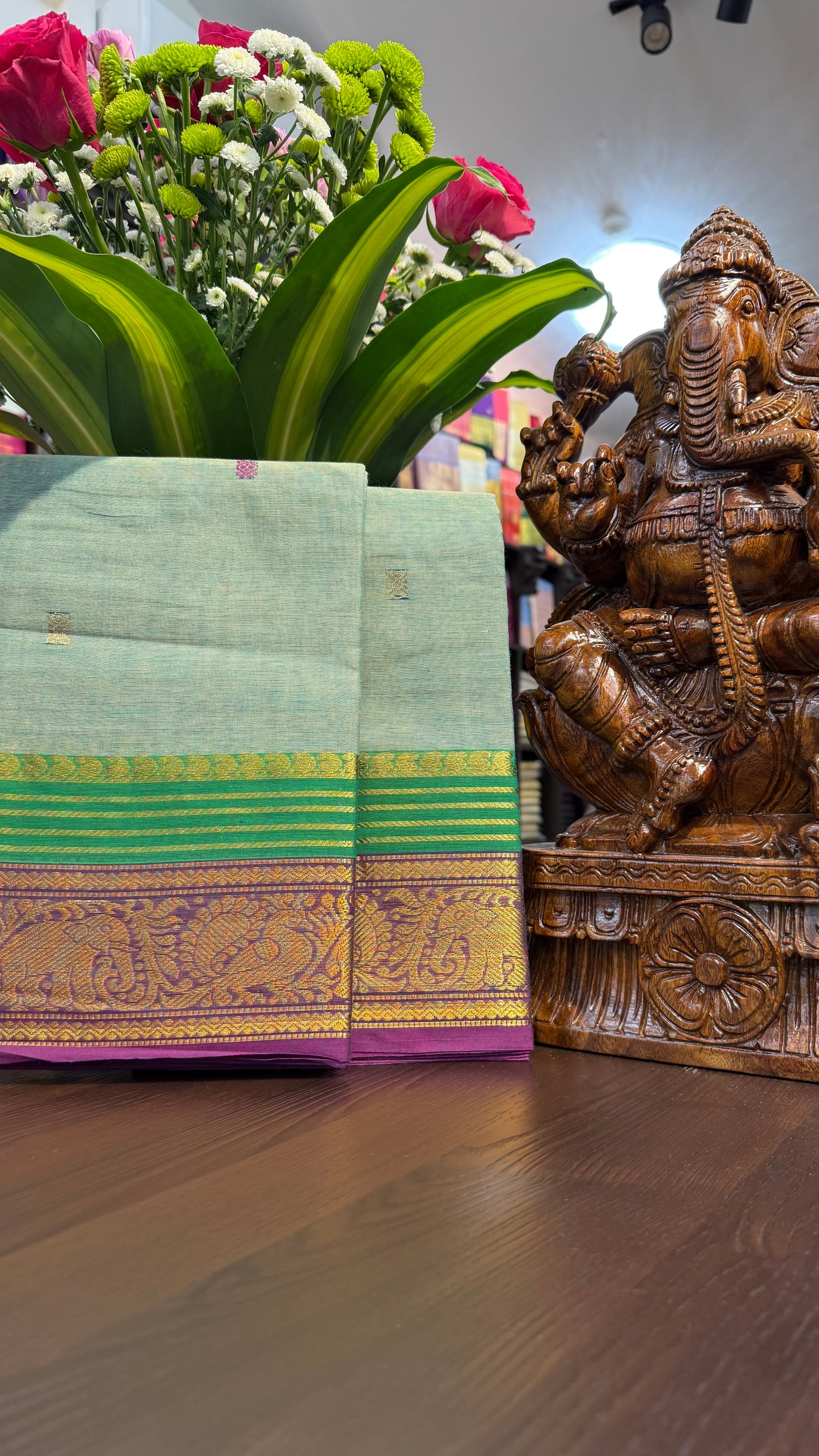 Kanchi Cotton Saree