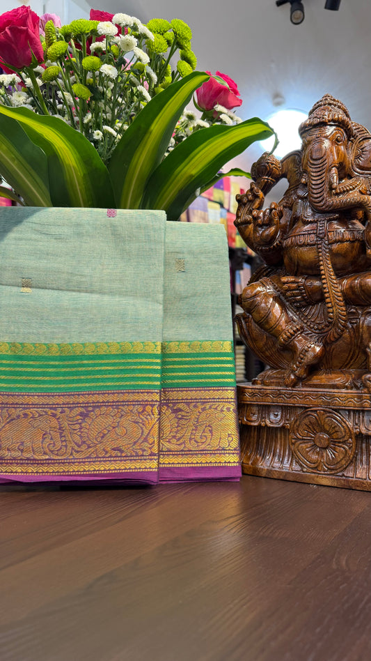 Kanchi Cotton Saree