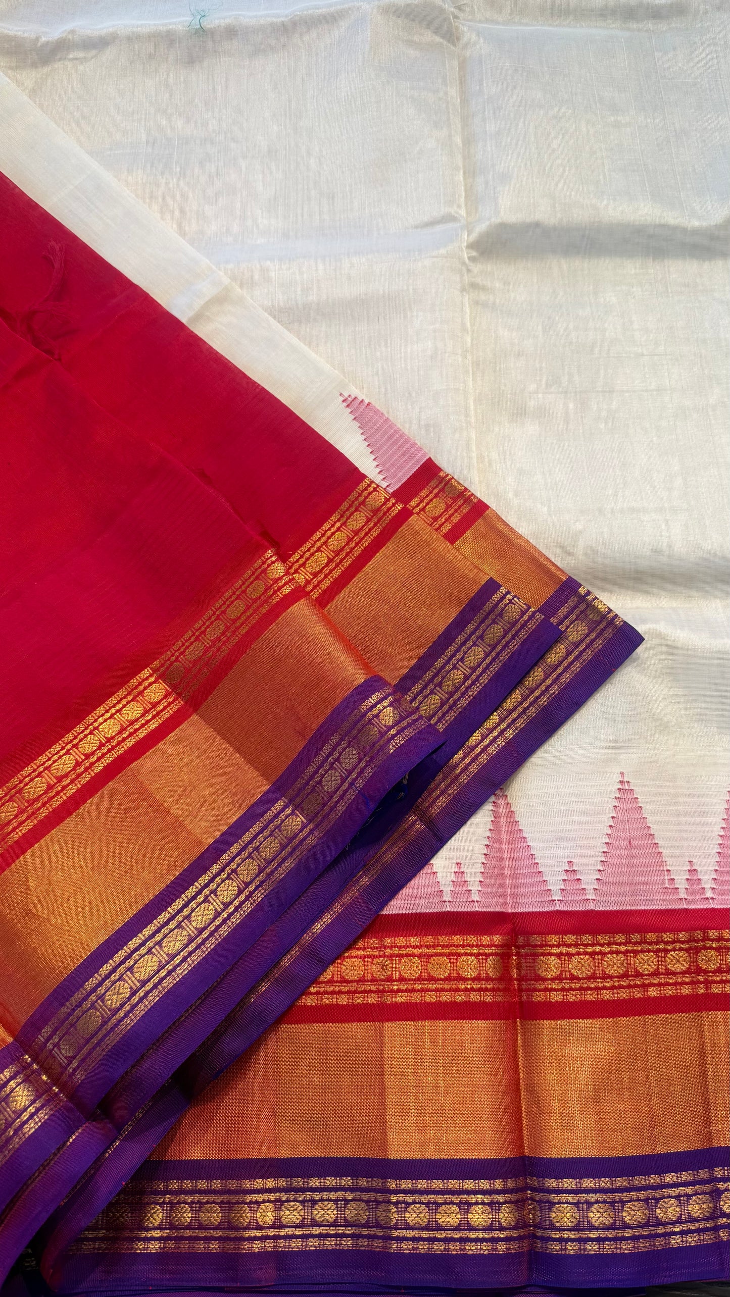 HANDLOOM KANCHIPURAM SILK COTTON (KSC247)