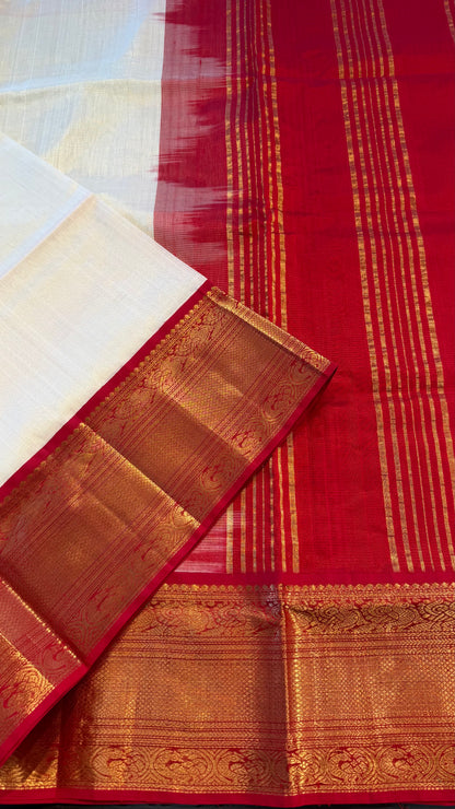 HANDLOOM KANCHIPURAM SILK COTTON (KSC245)