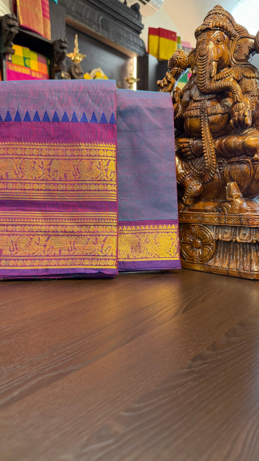 Kanchi Cotton Saree