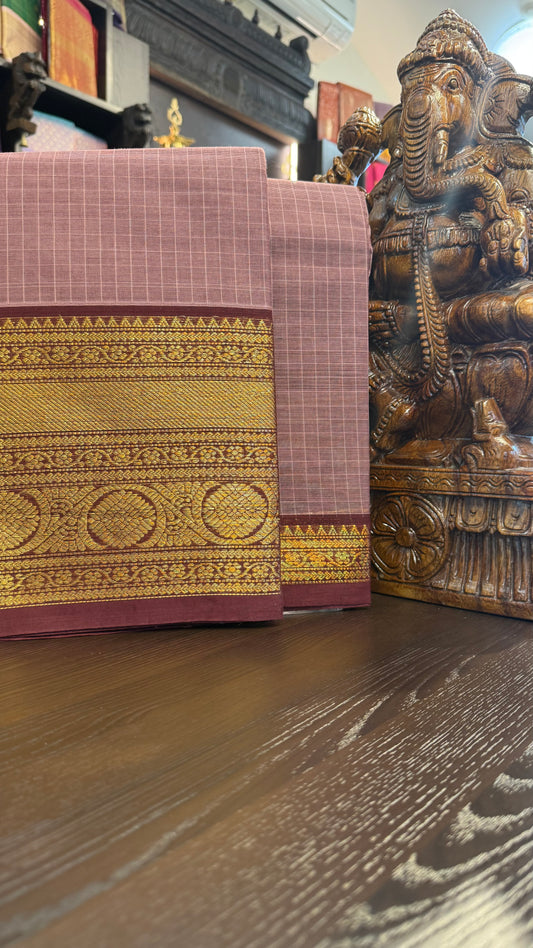 Kanchi Cotton Saree