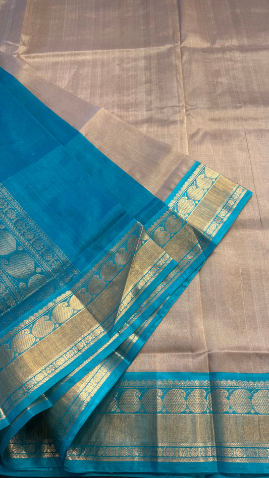 HANDLOOM KANCHIPURAM SILK COTTON (KSC167)