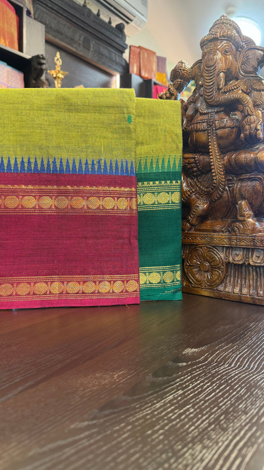 Kanchi Cotton Saree
