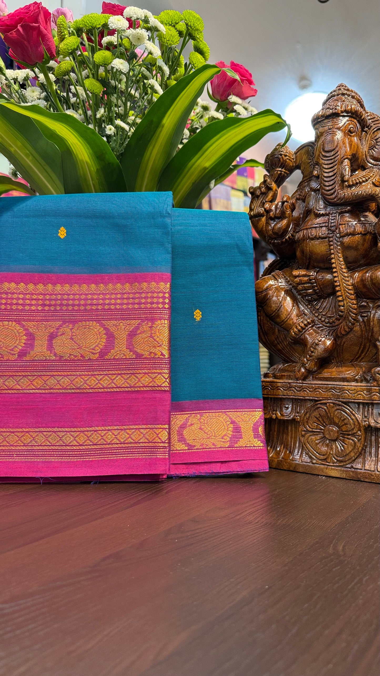 Kanchi Cotton Saree
