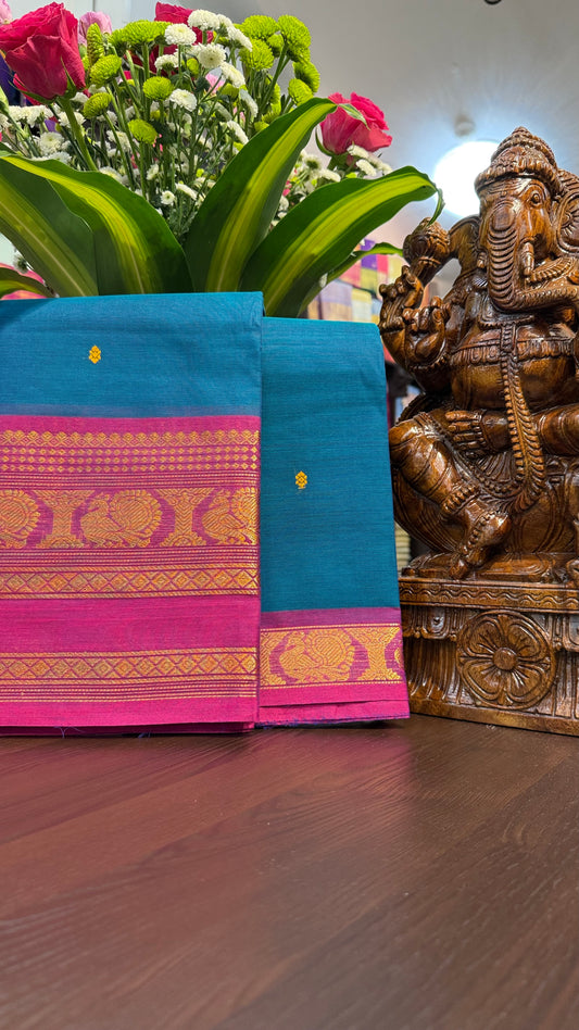 Kanchi Cotton Saree
