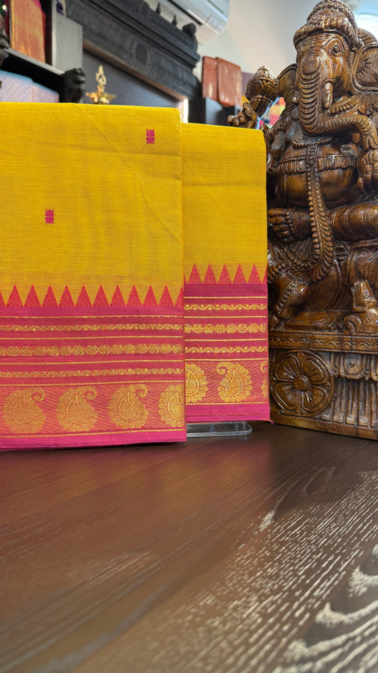 Kanchi Cotton Saree