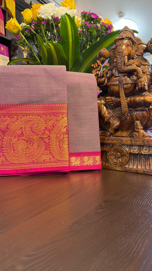 Kanchi Cotton Saree
