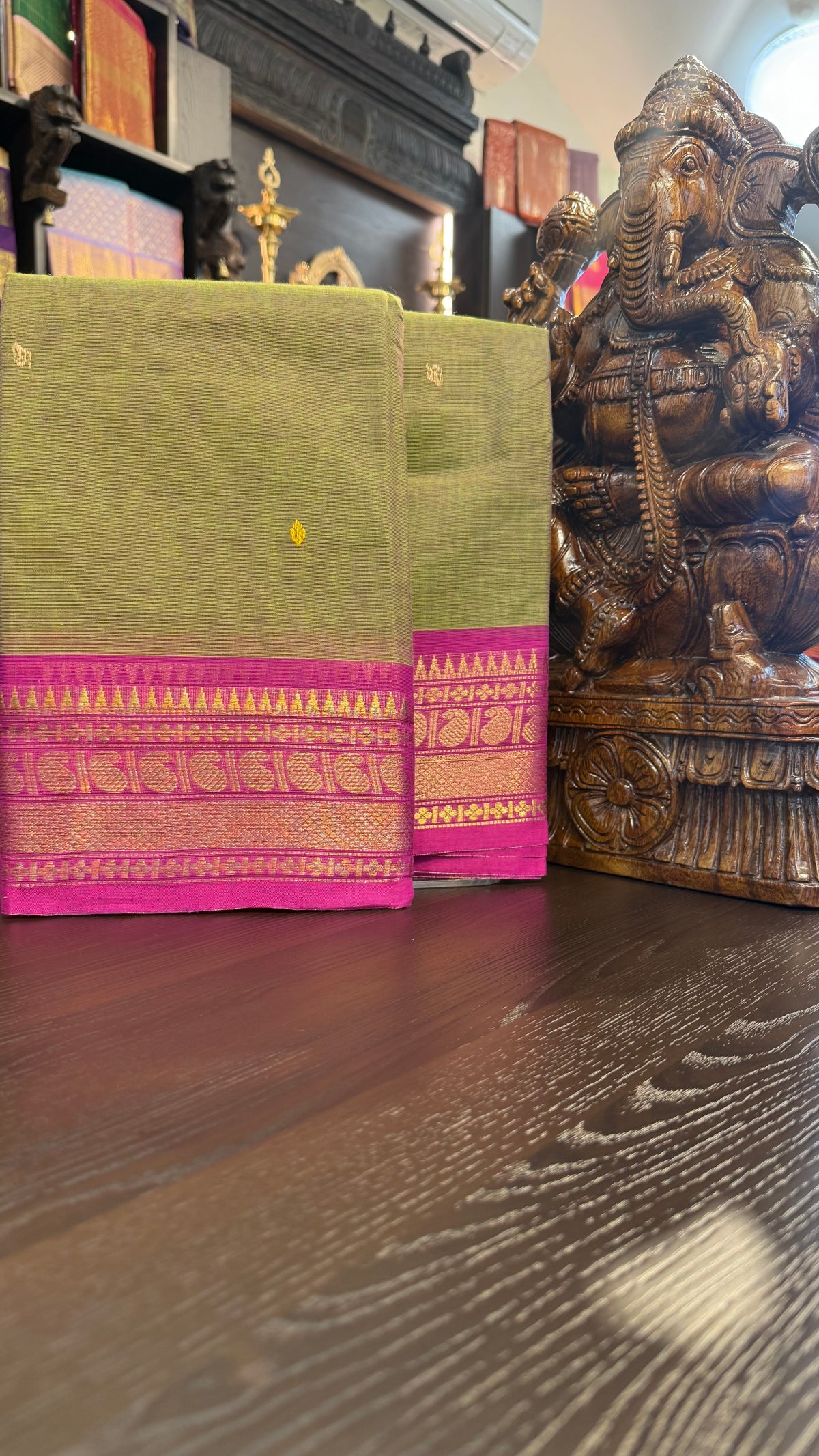Kanchi Cotton Saree