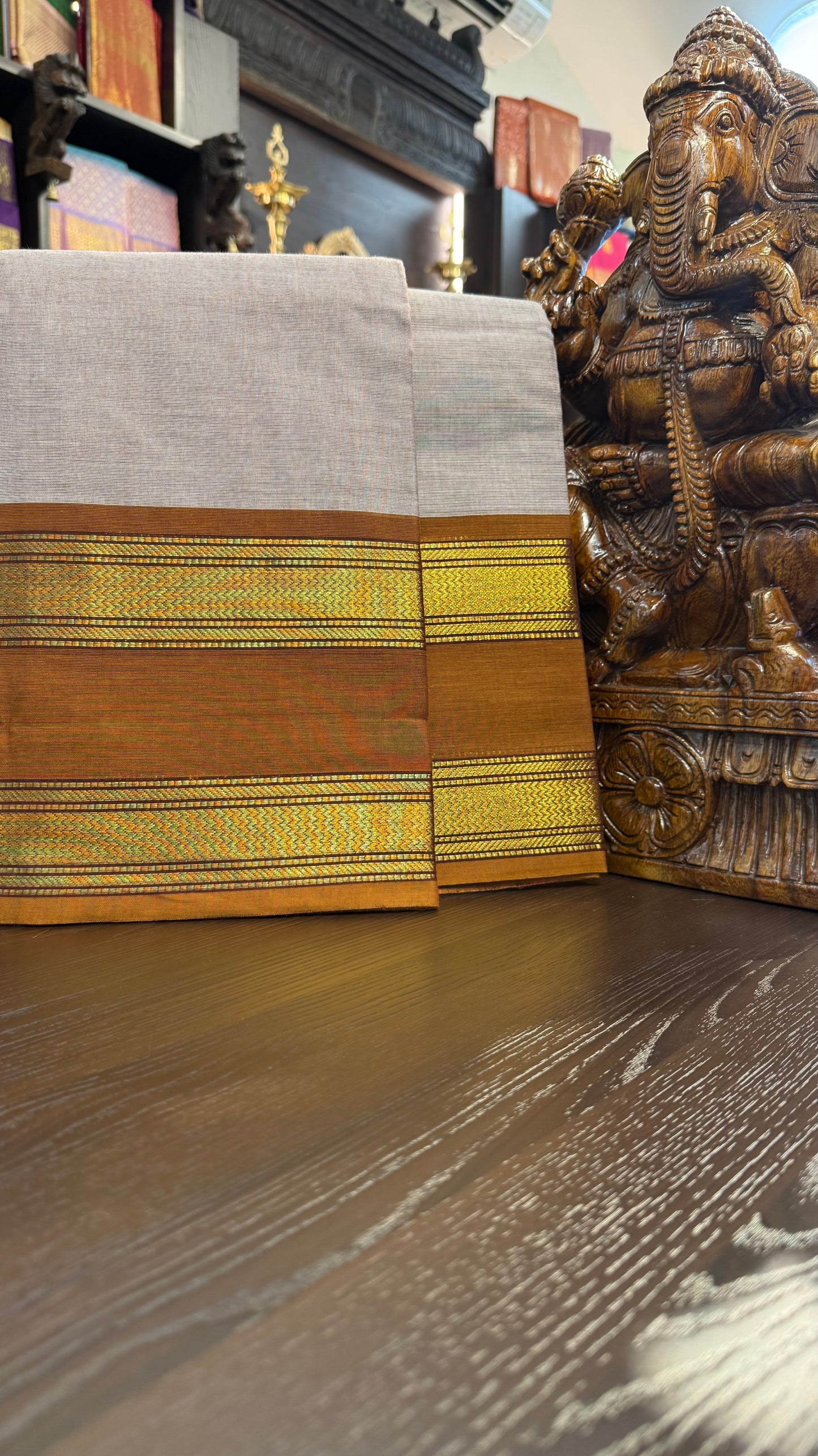Kanchi Cotton Saree