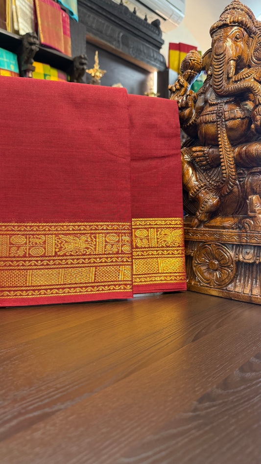Kanchi Cotton Saree