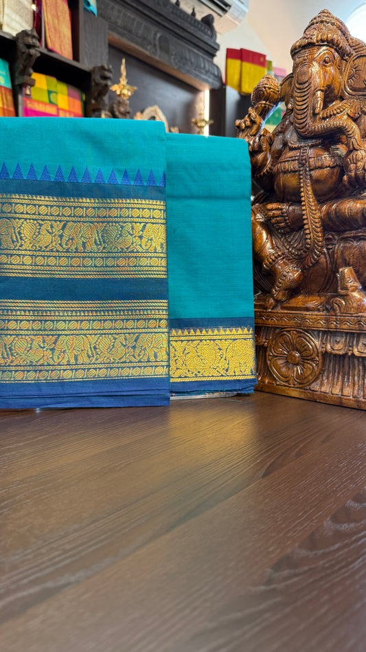 Kanchi Cotton Saree