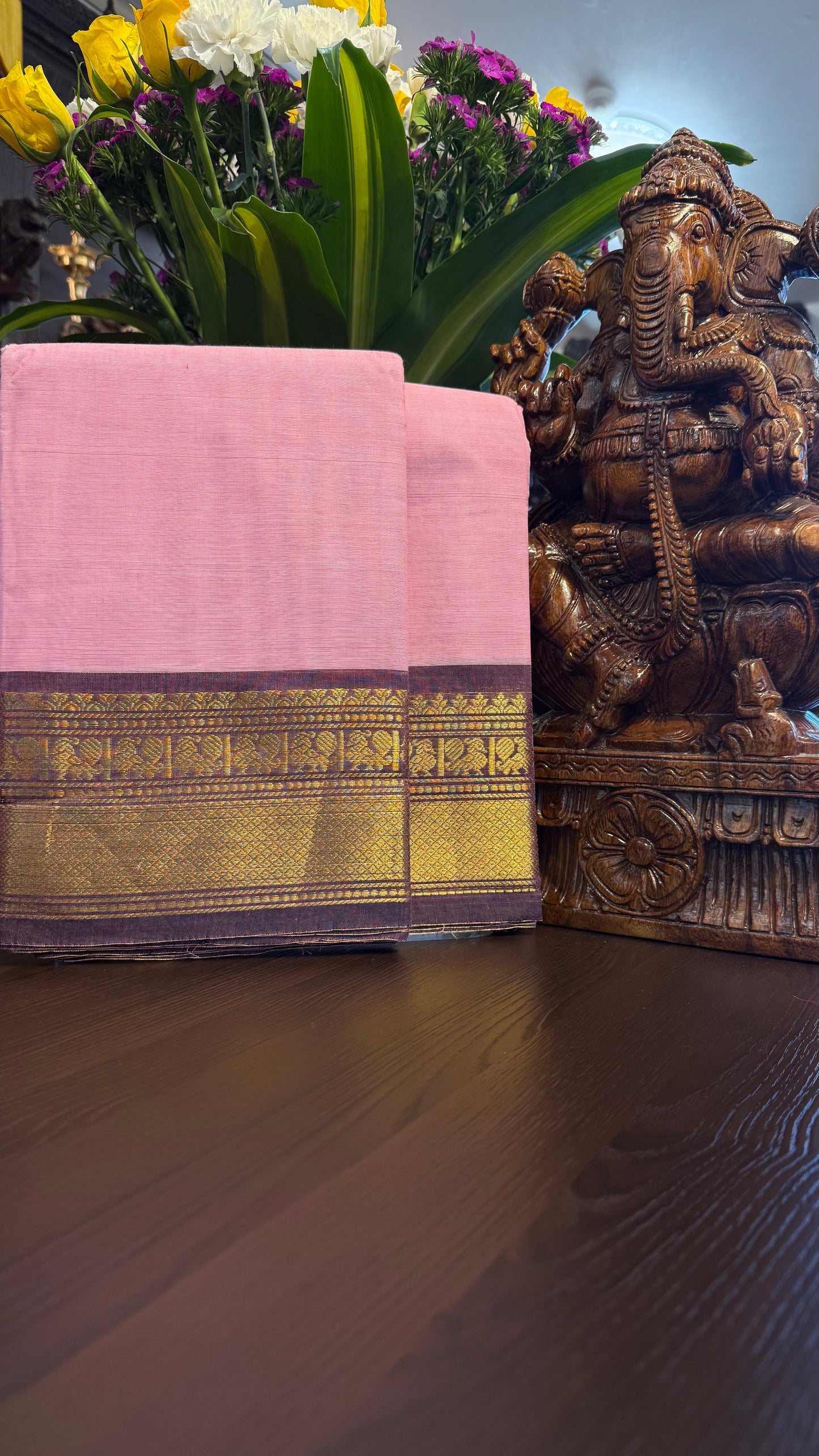 Kanchi Cotton Saree