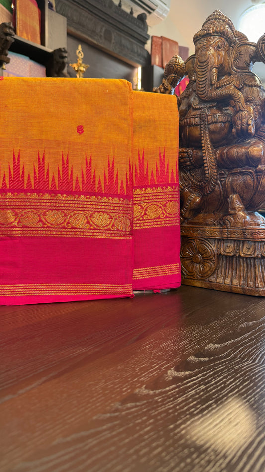 Kanchi Cotton Saree