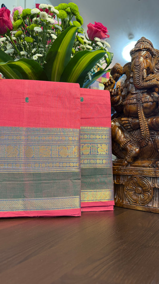 Kanchi Cotton Saree
