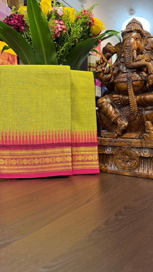 Kanchi Cotton Saree