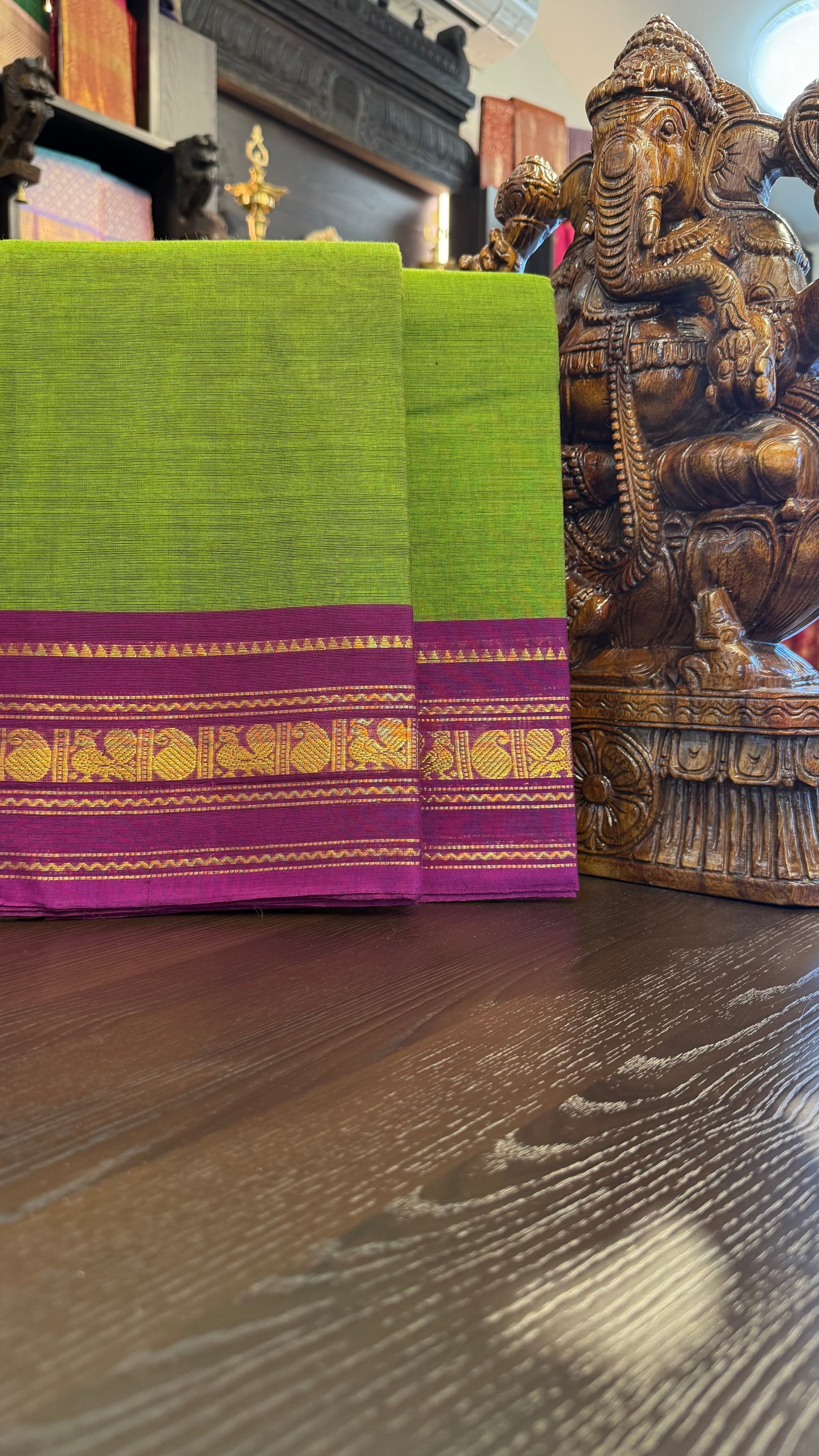 Kanchi Cotton Saree