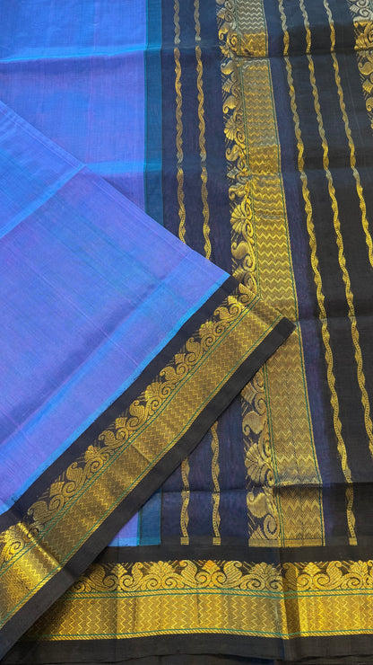 HANDLOOM KANCHIPURAM SILK COTTON (KSC209)