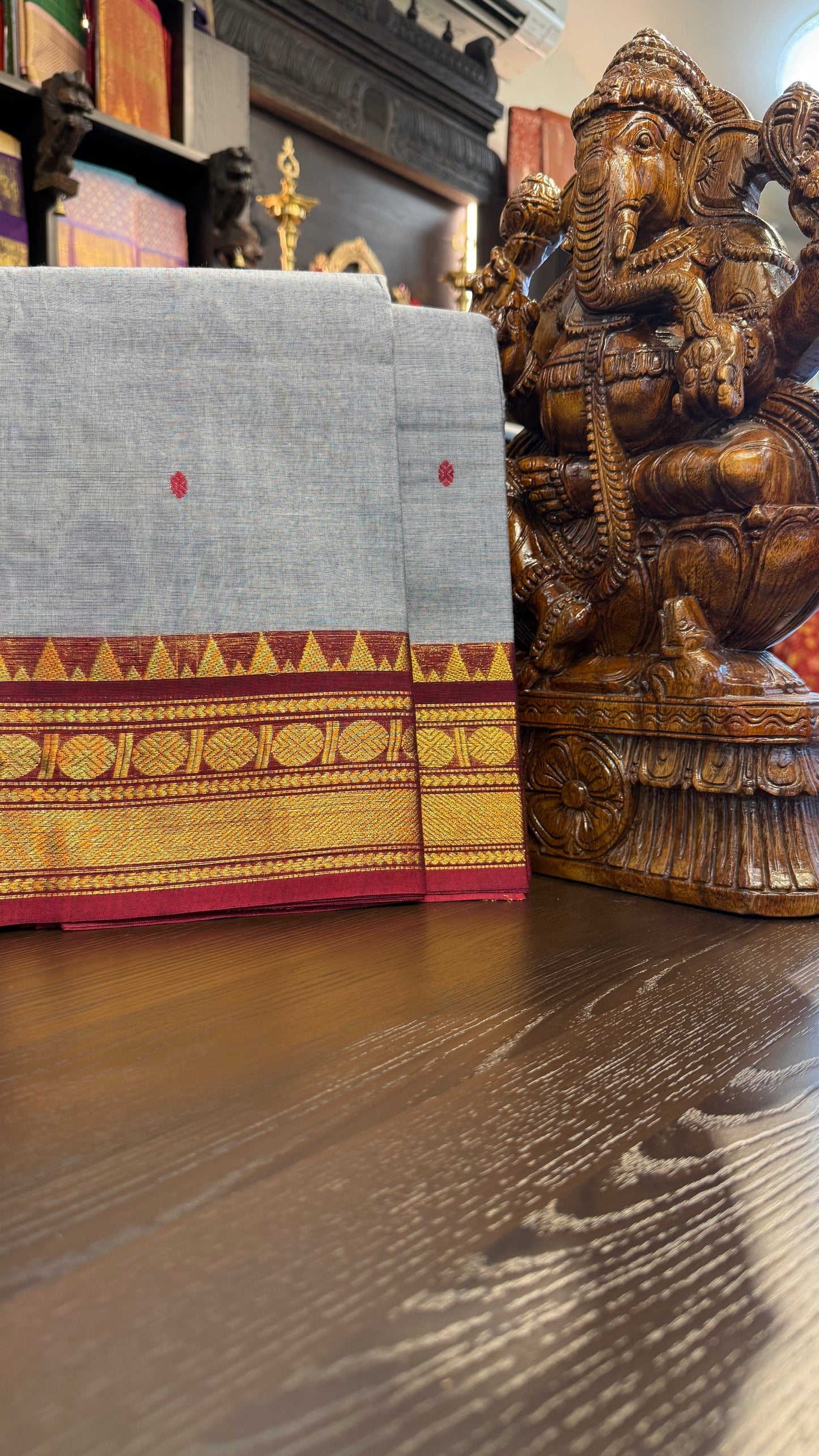 Kanchi Cotton Saree