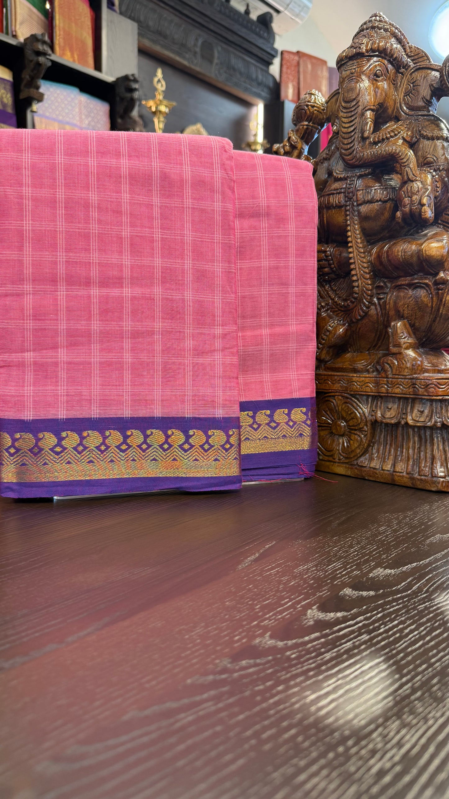 Kanchi Cotton Saree