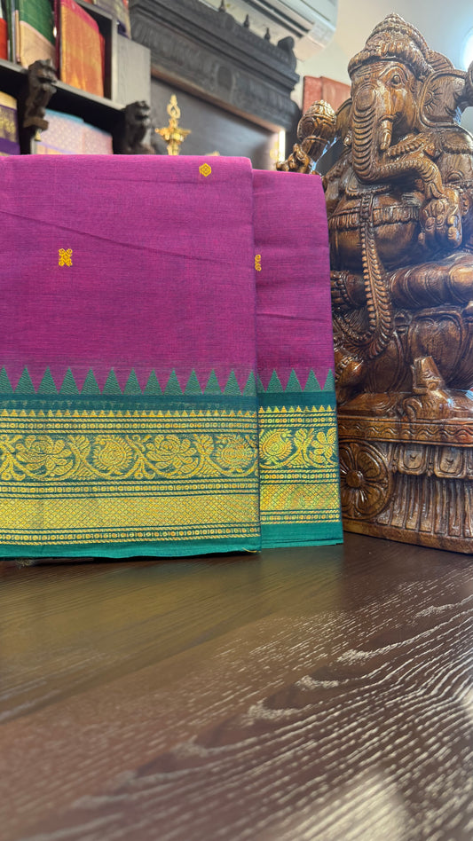 Kanchi Cotton Saree