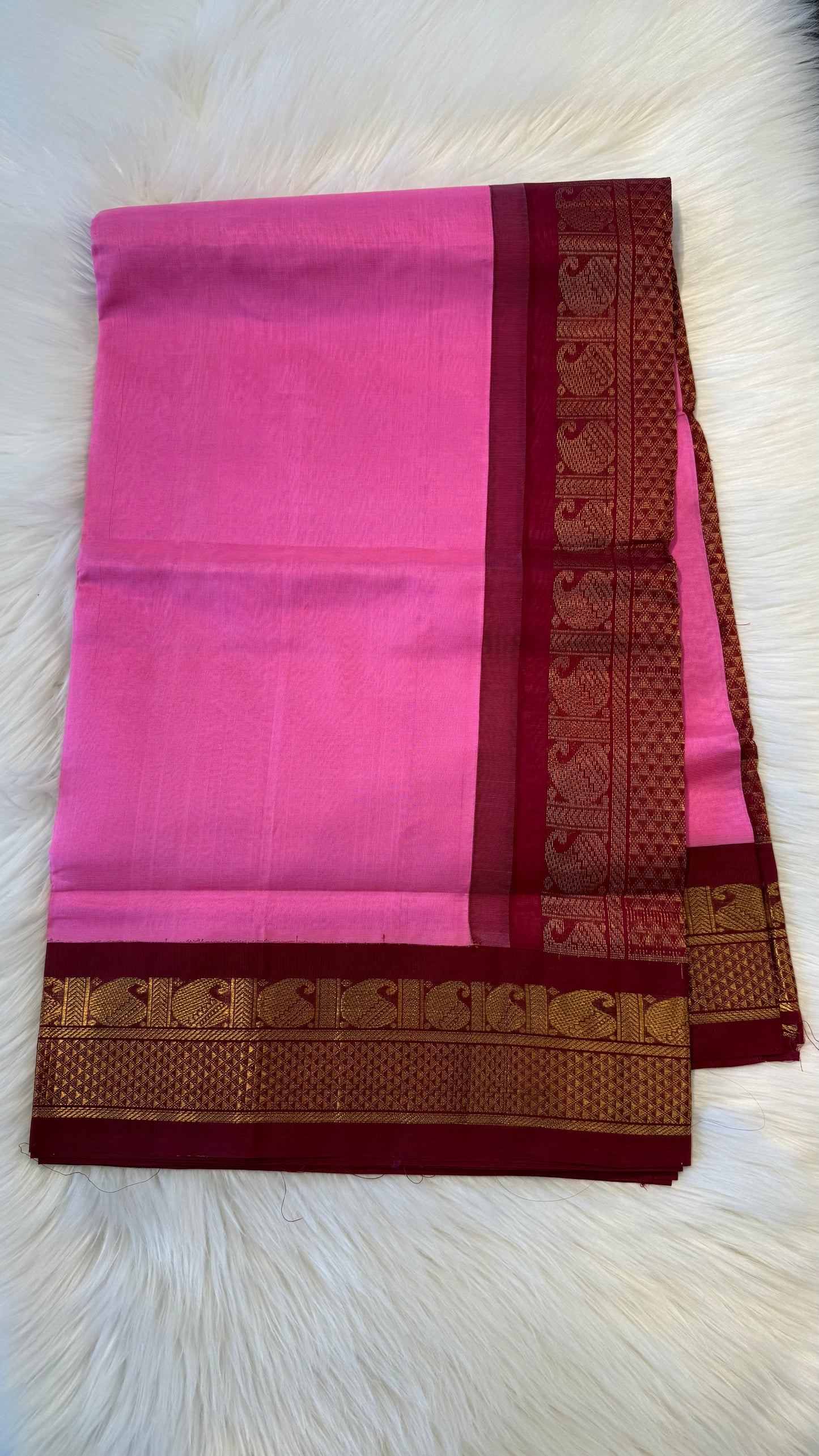 HANDLOOM KANCHIPURAM SILK COTTON (KSC221)