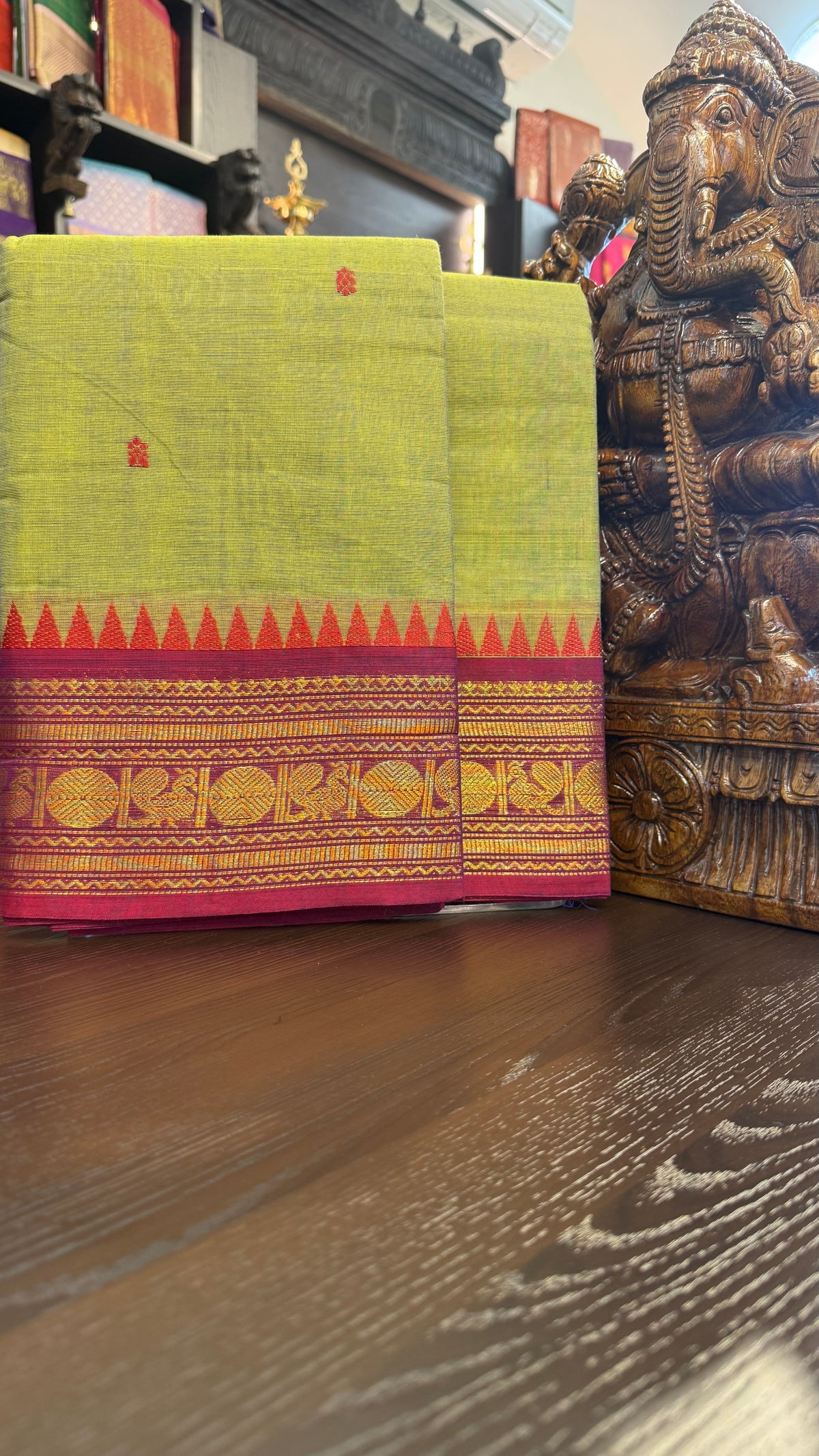 Kanchi Cotton Saree