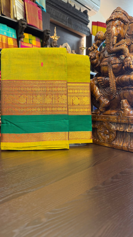 Kanchi Cotton Saree