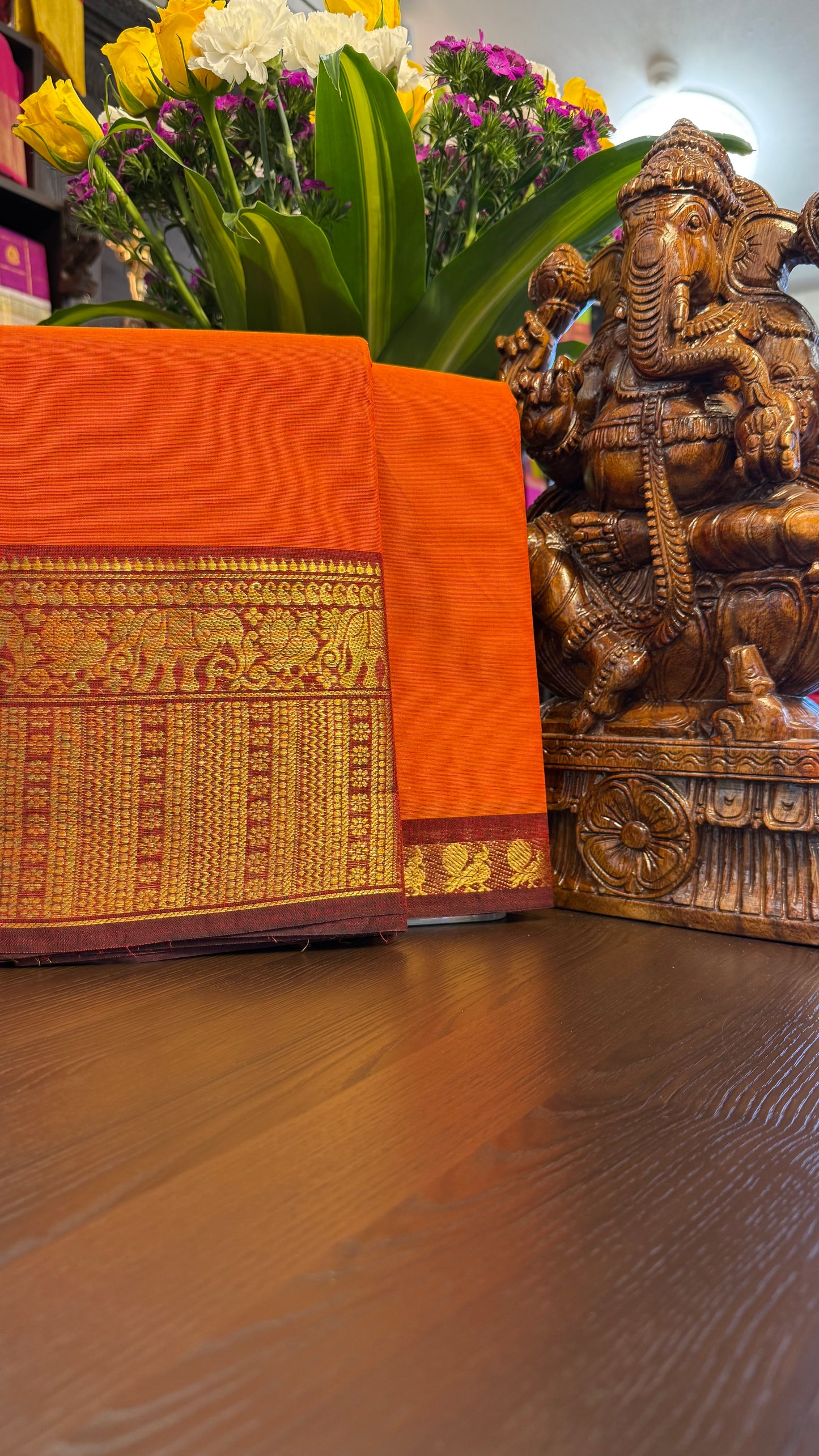 Kanchi Cotton Saree