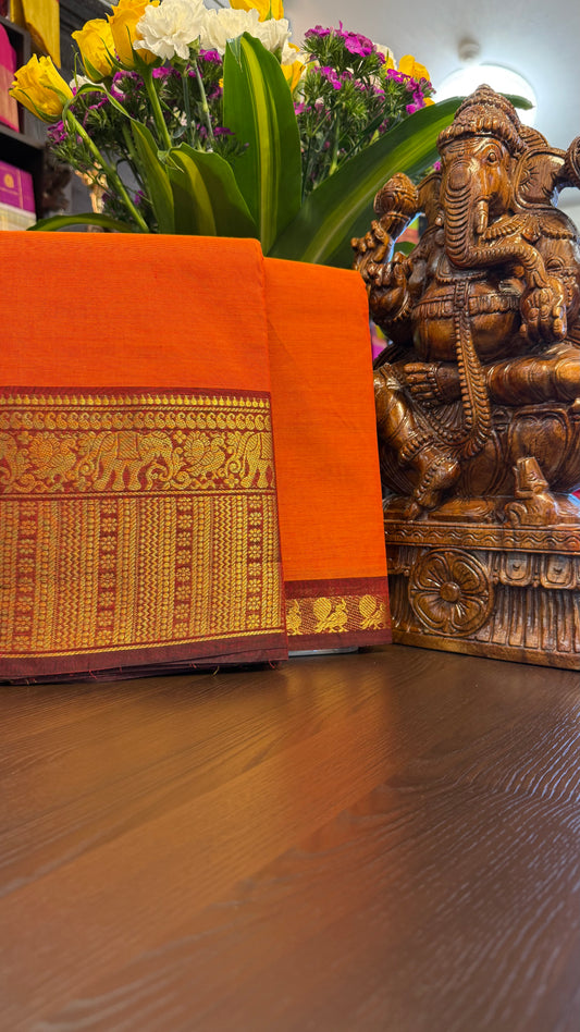 Kanchi Cotton Saree