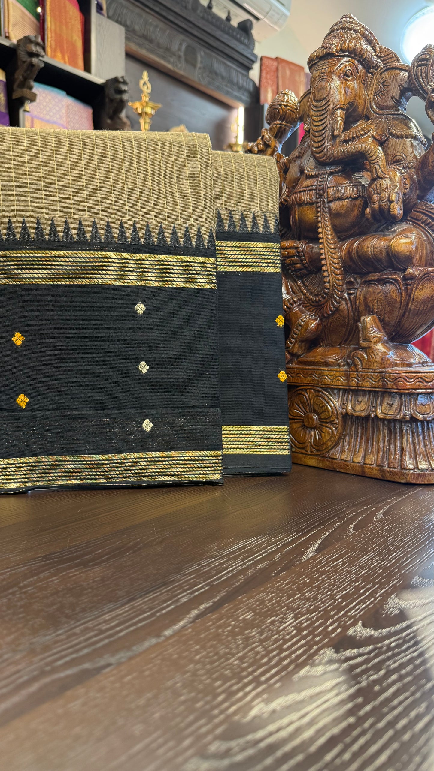 Kanchi Cotton Saree