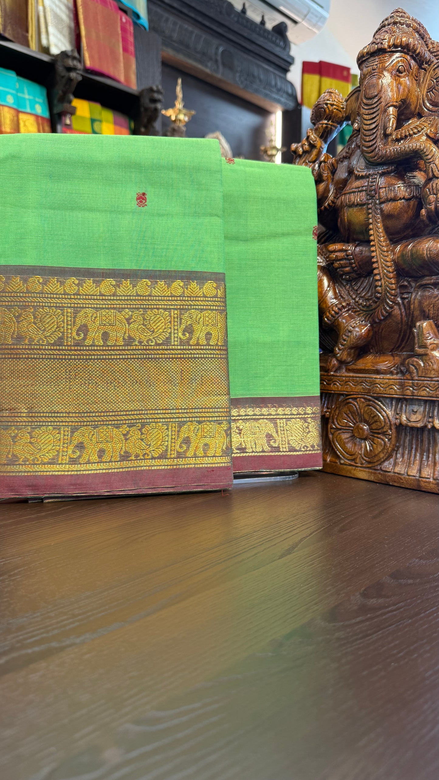 Kanchi Cotton Saree