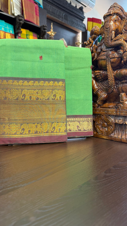 Kanchi Cotton Saree