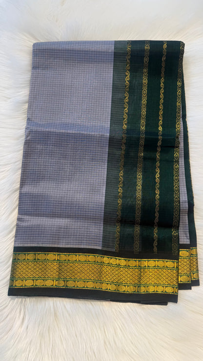 HANDLOOM KANCHIPURAM SILK COTTON (KSC262)